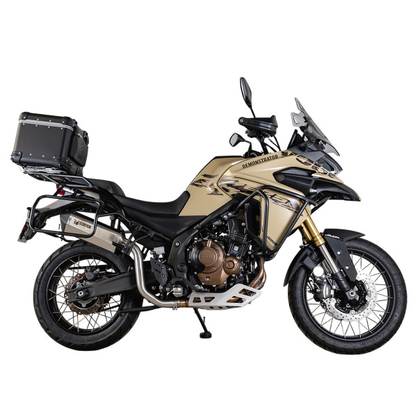 Scorpion Exhaust Voge DS625X E5+ half system with stainless steel Serket Parallel silencer